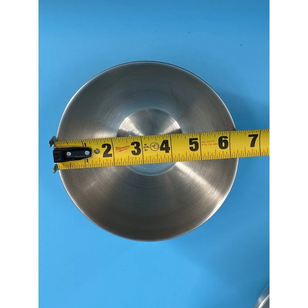 Chantal 18/10 Stainless Steel Mixing Bowls Set of 2 Nesting Kitchen Bowls